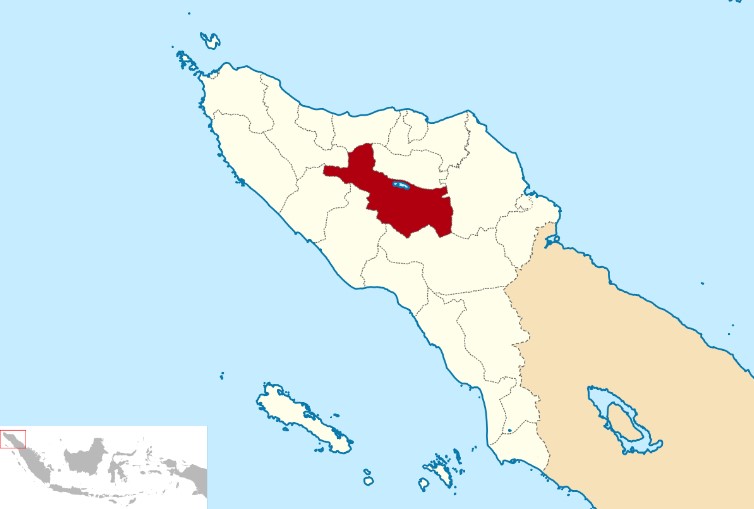 Peta Aceh Tengah