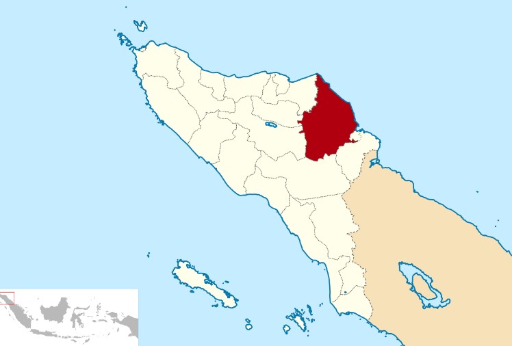 Peta Aceh Timur