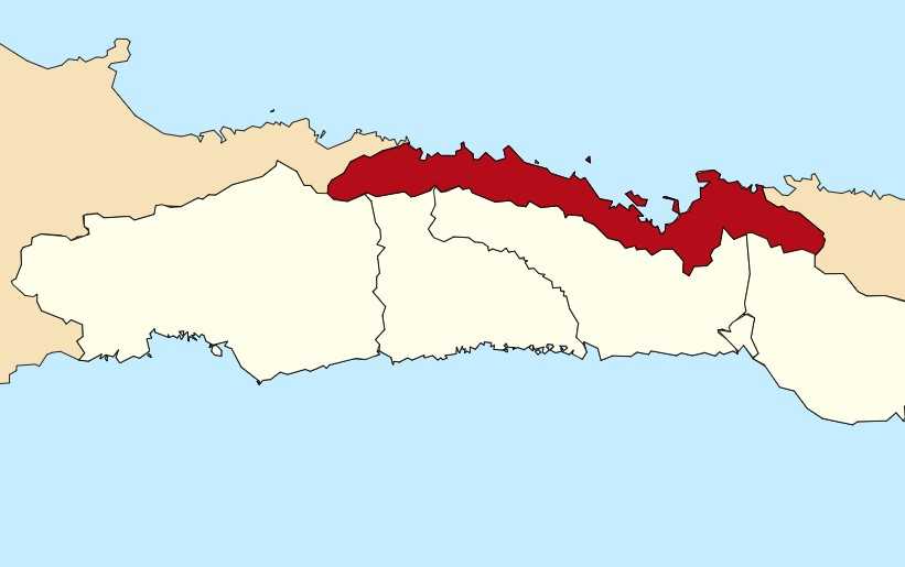 Peta Gorontalo Utara