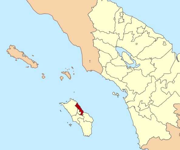 Peta Gunung sitoli