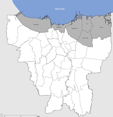 Peta Jakarta Utara
