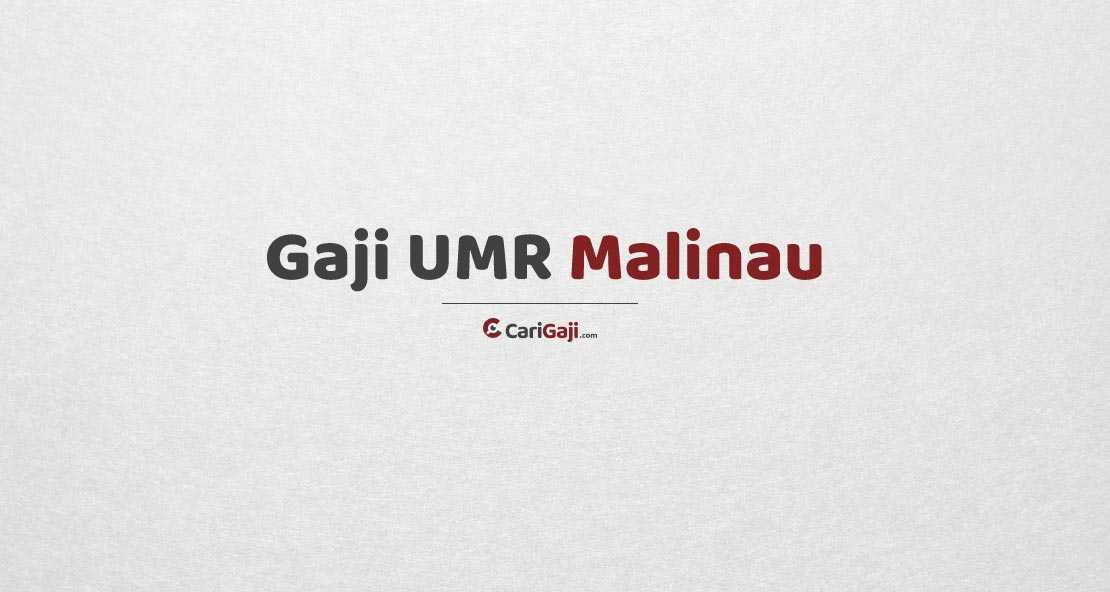 Gaji UMR Malinau