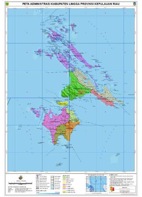 Peta Kabupaten Lingga