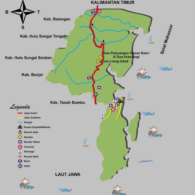 Peta Kotabaru