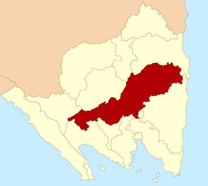 Peta Lampung Tengah