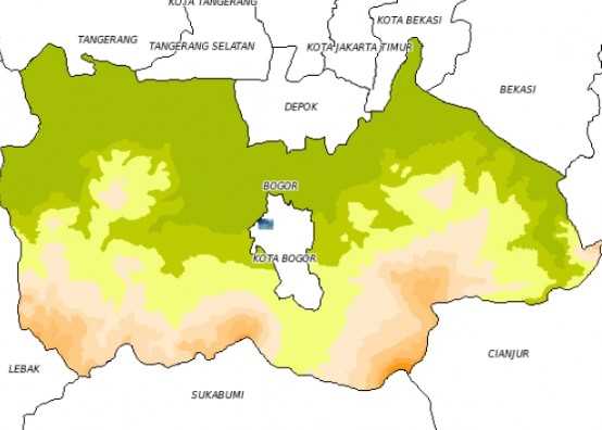 Peta Bogor