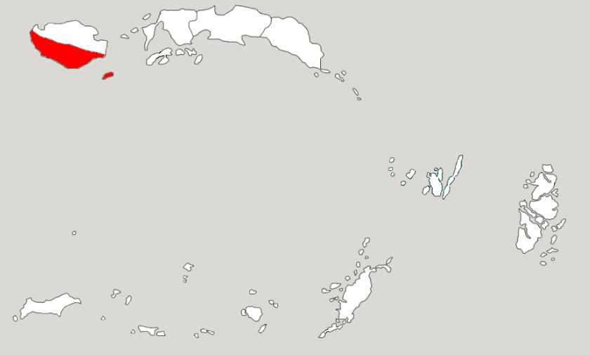 Peta Buru selatan