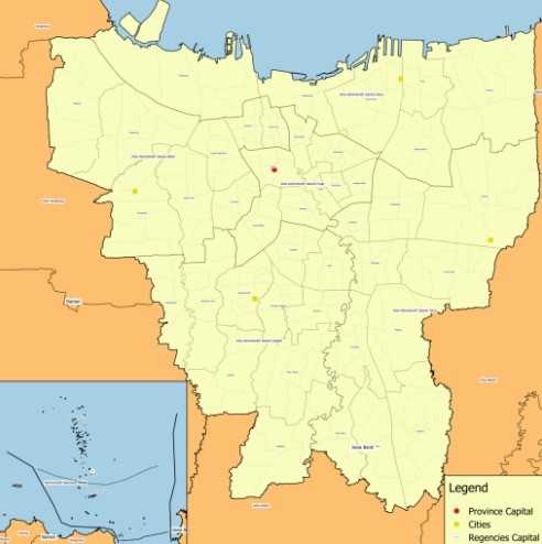 Peta Jakarta