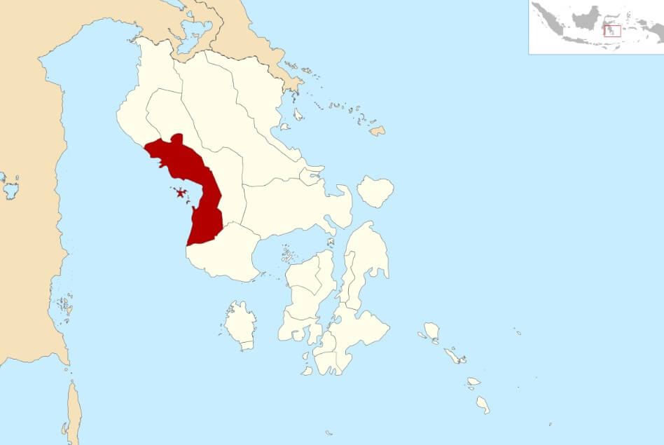Peta Kabupaten Kolaka 