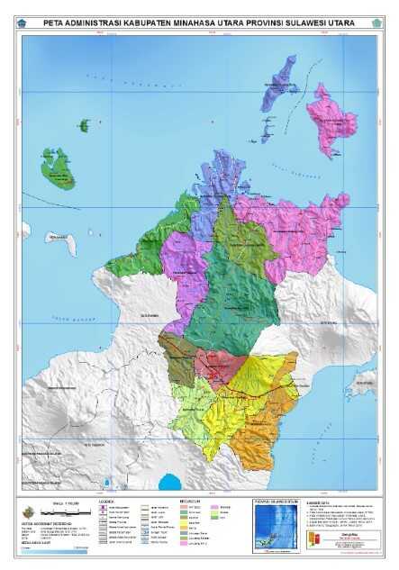 Peta Minahasa Utara