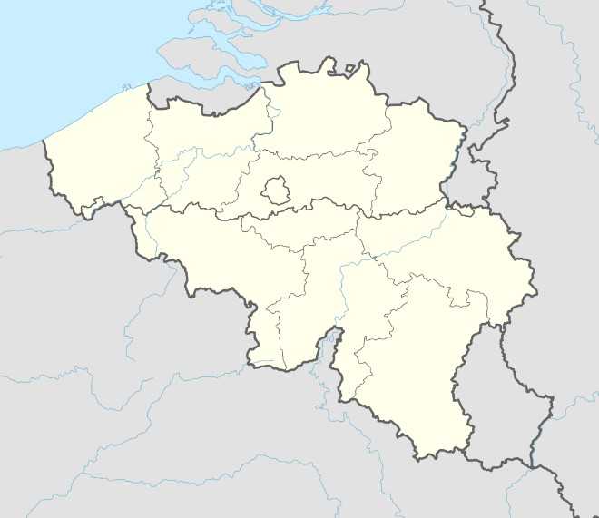 Peta Belgia