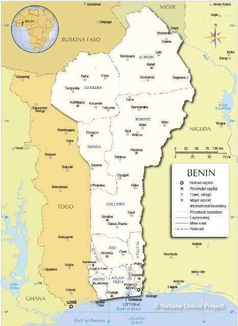 Peta Benin