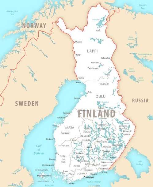 Peta Finlandia