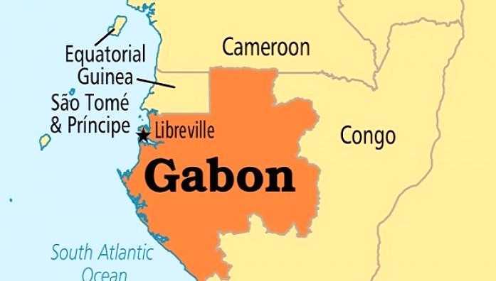 Peta Gabon
