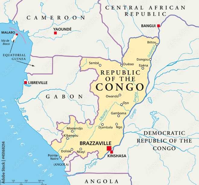 Peta Kongo
