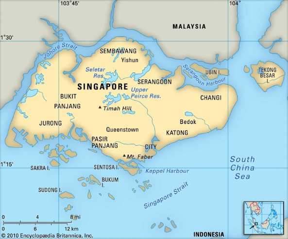Peta Singapura