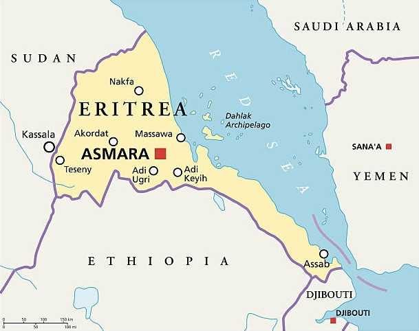 Peta Eritrea