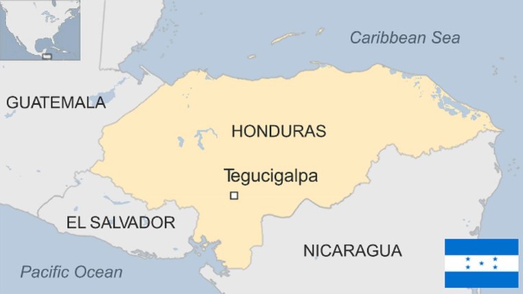 Peta Honduras