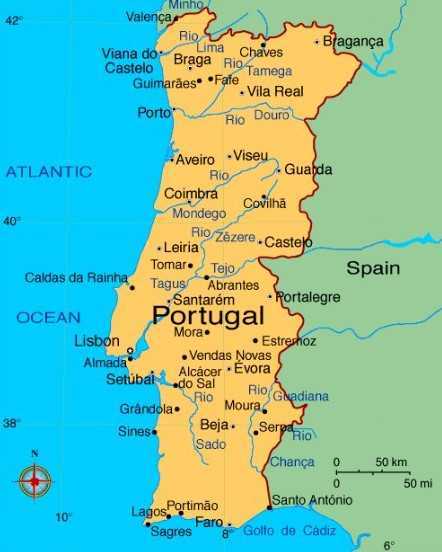 Peta Portugal