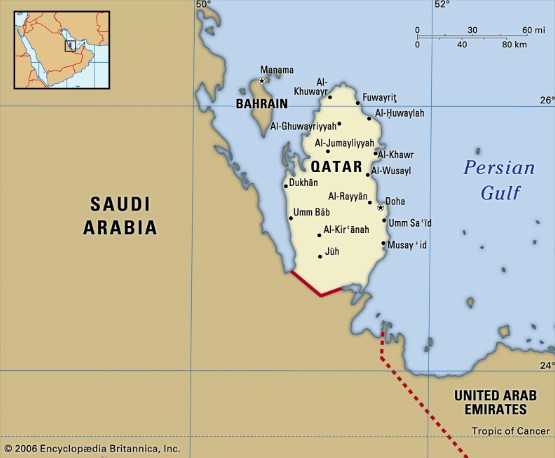 Peta Qatar