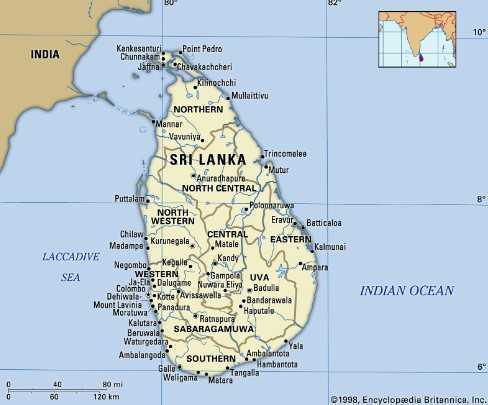 Peta Sri Lanka