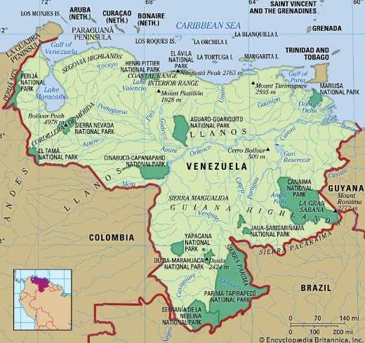 Peta Venezuela