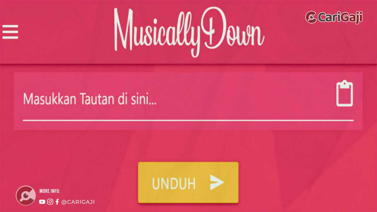 Cara Menggunakan Situs MusicallyDown