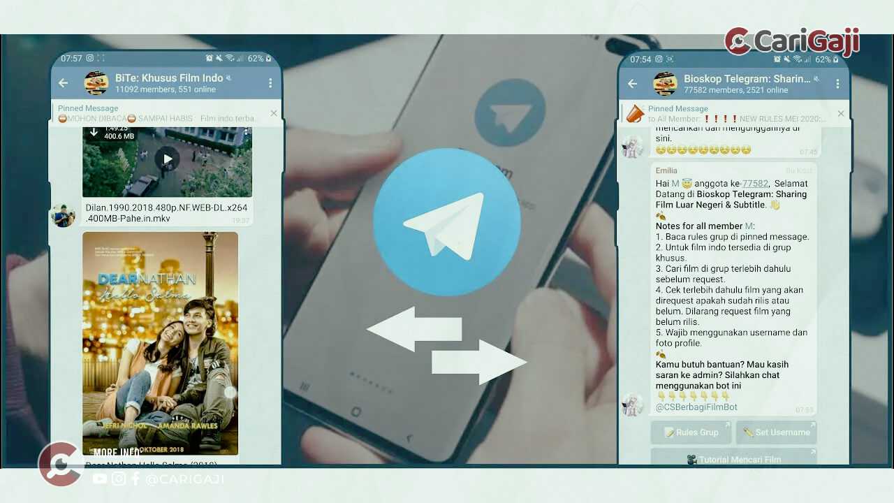 Cara Mudah Download Telegram Web