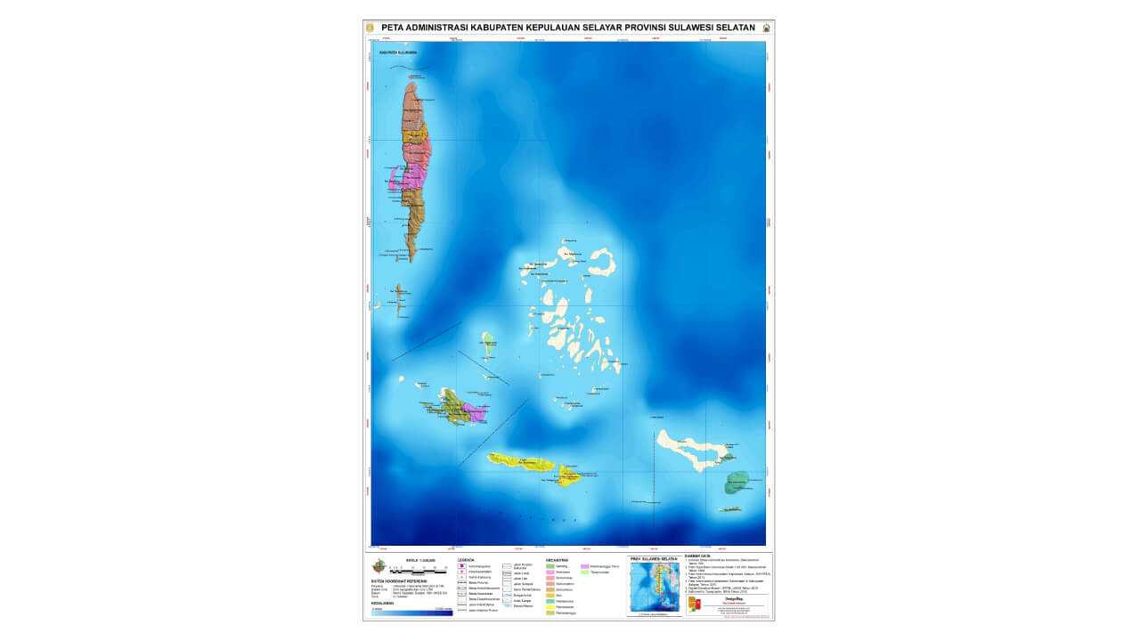 Peta Kepulauan Selayar